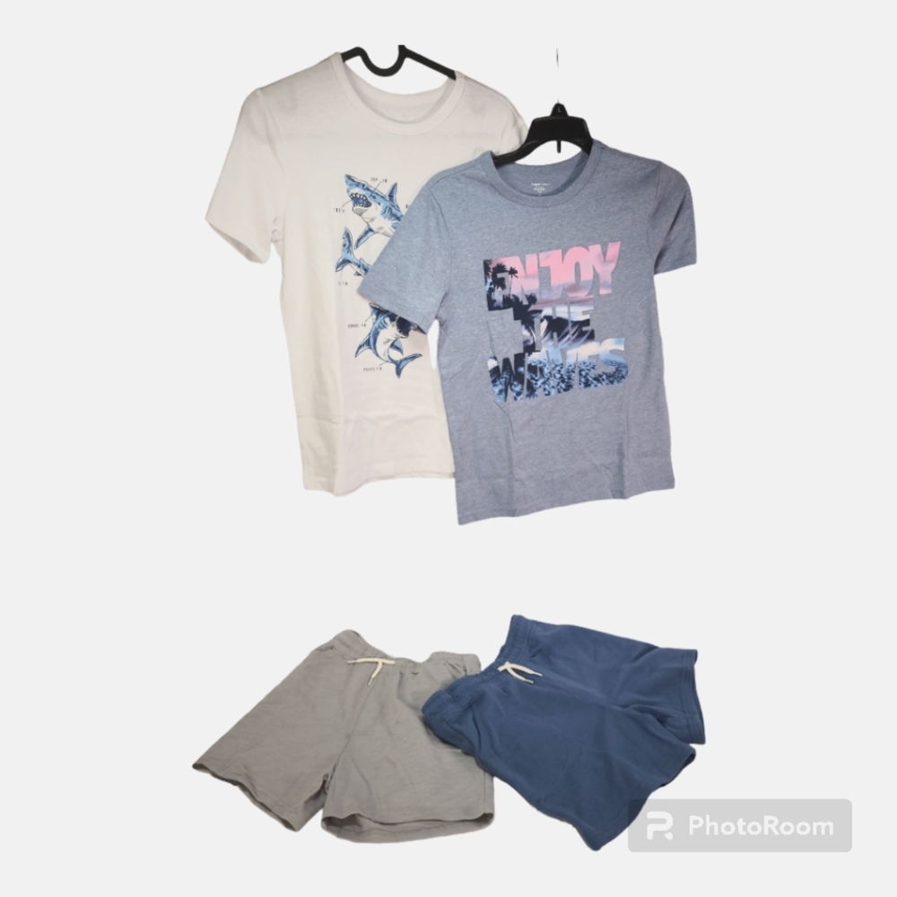 Member's Mark Boy's 4-Piece Mix N Match Everyday Playwear Outfit Set Size 12